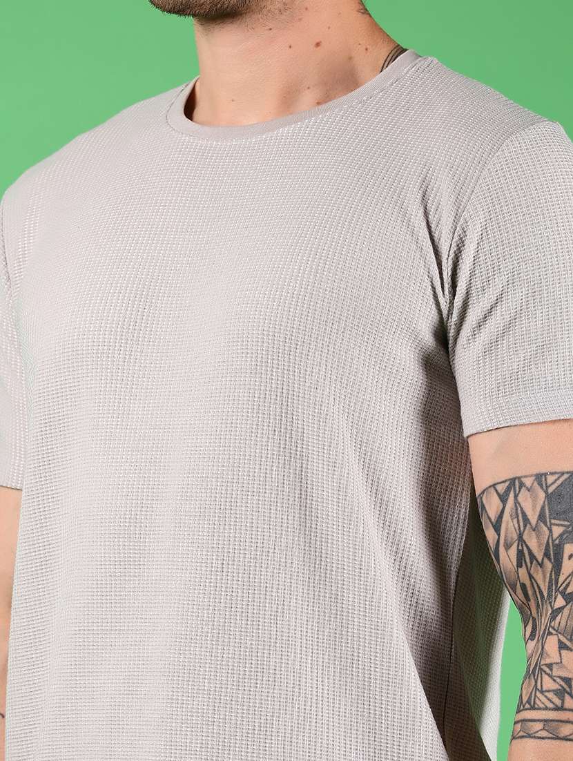 men solid short sleeve regular fit t-shirt - 21907702 - Standard Image - 3
