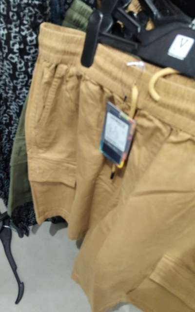 khaki twill short - 21907808 -  Standard Image - 0