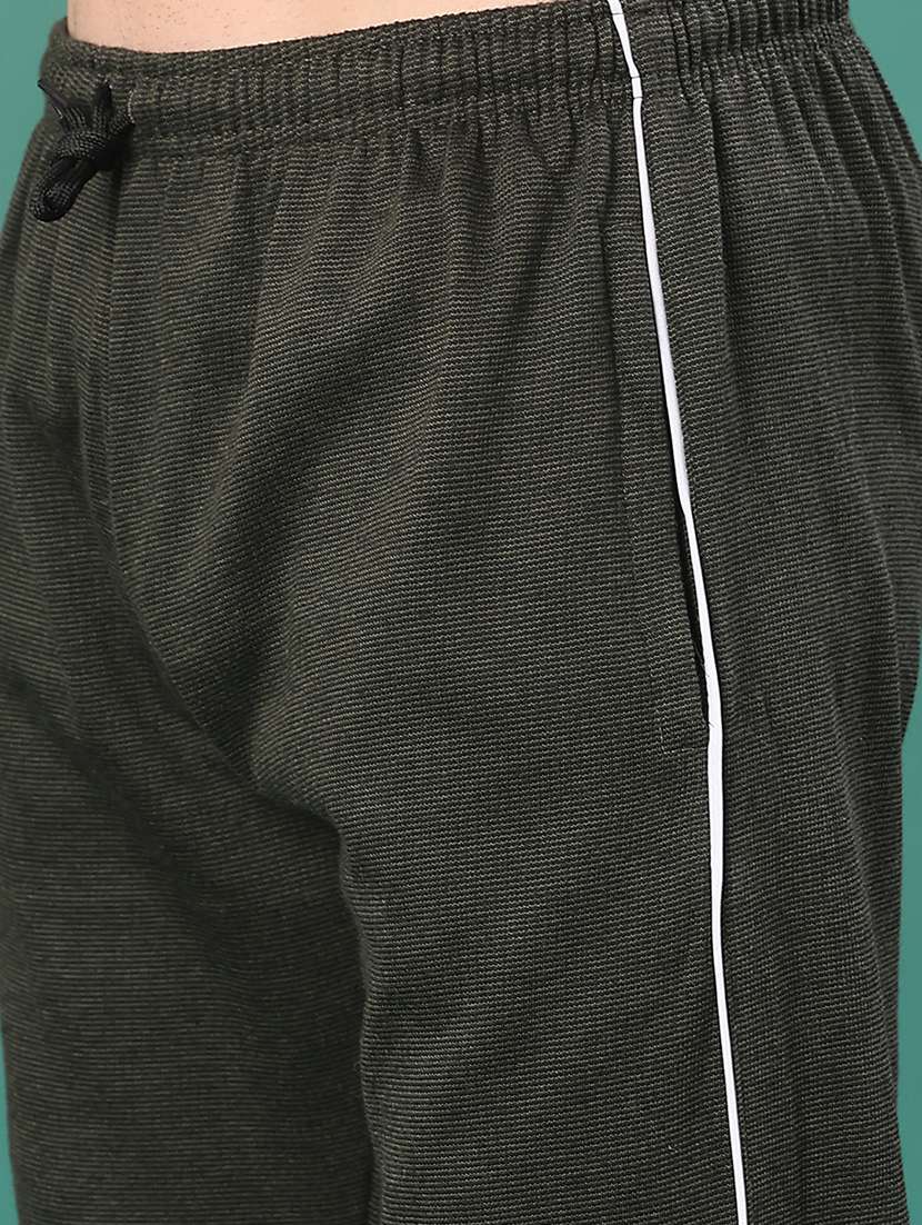 Men Solid Mid Rise Full Length Track Pant - 21908017 -  Standard Image - 5
