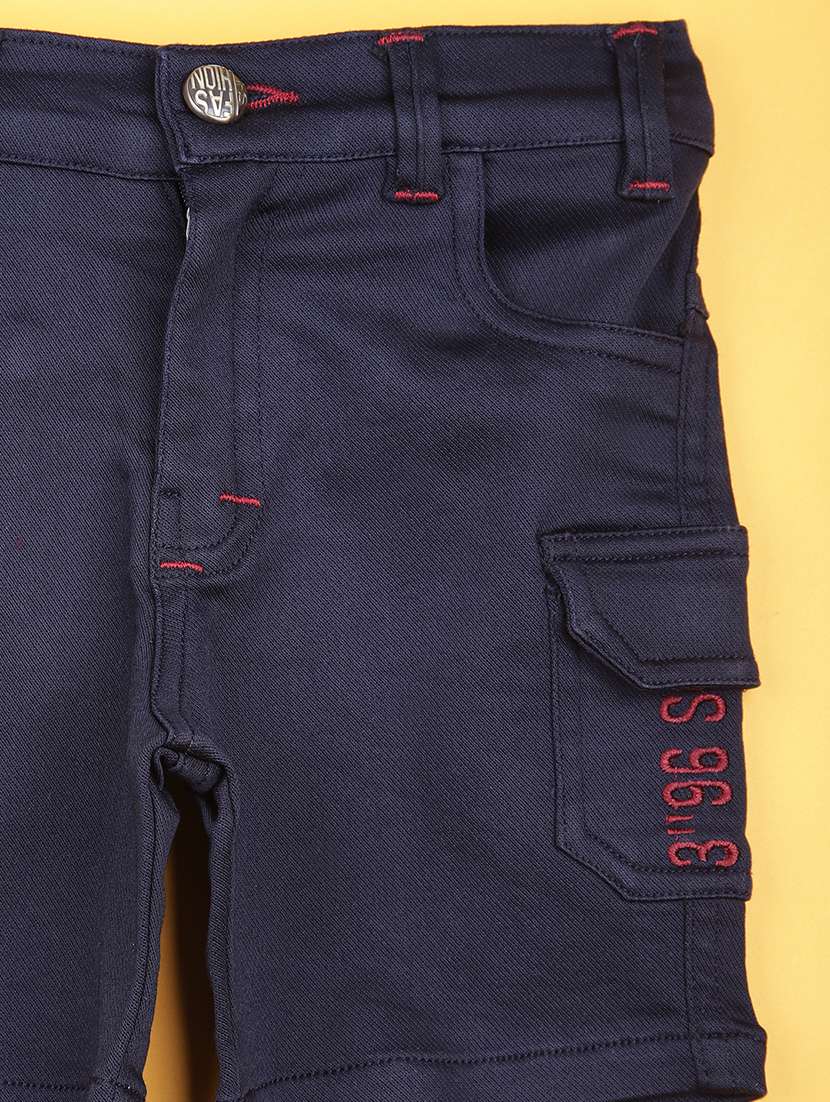 boys typographic shirt & short twin set - 21908052 -  Standard Image - 3