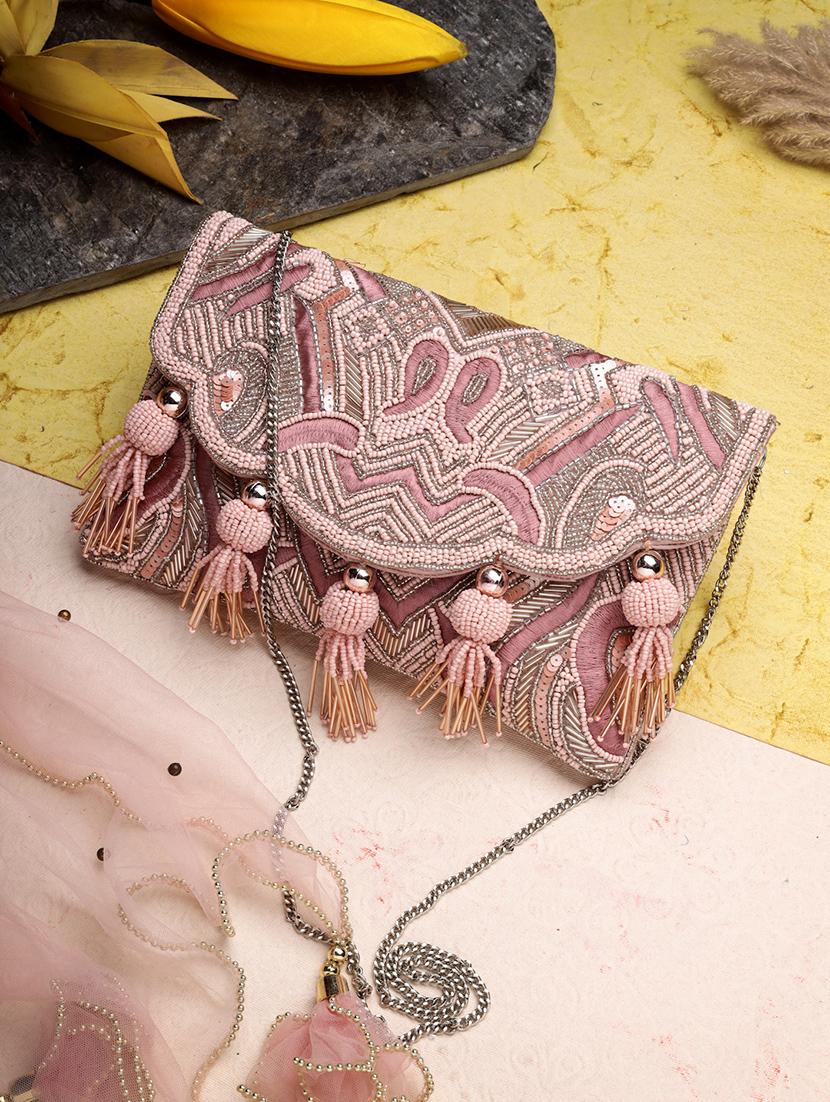 women rosewater embllished sling bag - 21908156 -  Zoom Image - 0