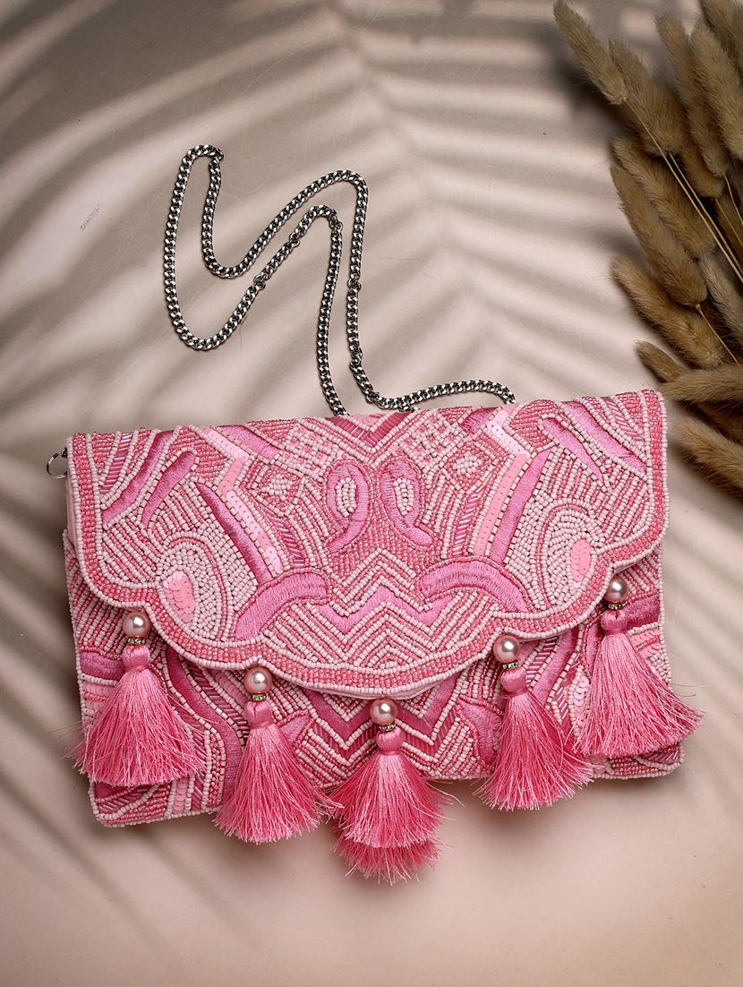 women pink embellished sling bag - 21908157 -  Zoom Image - 0