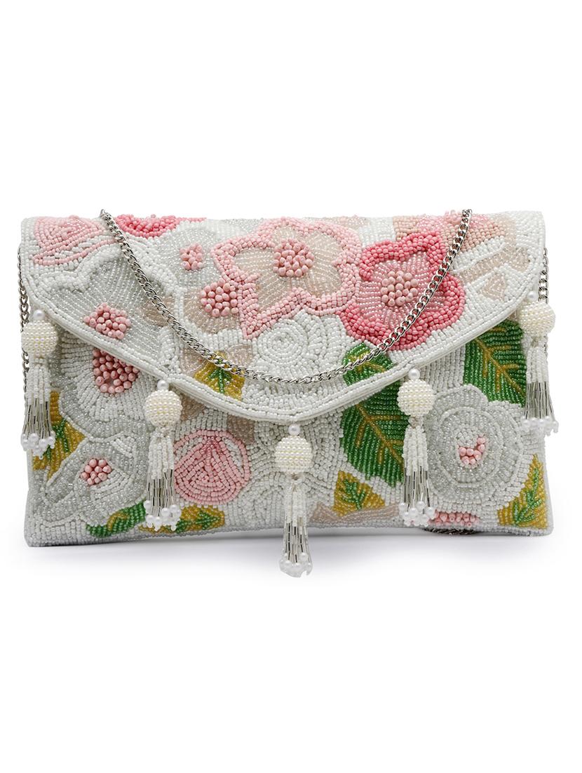 women white embellished sling bag - 21908159 - Standard Image - 3