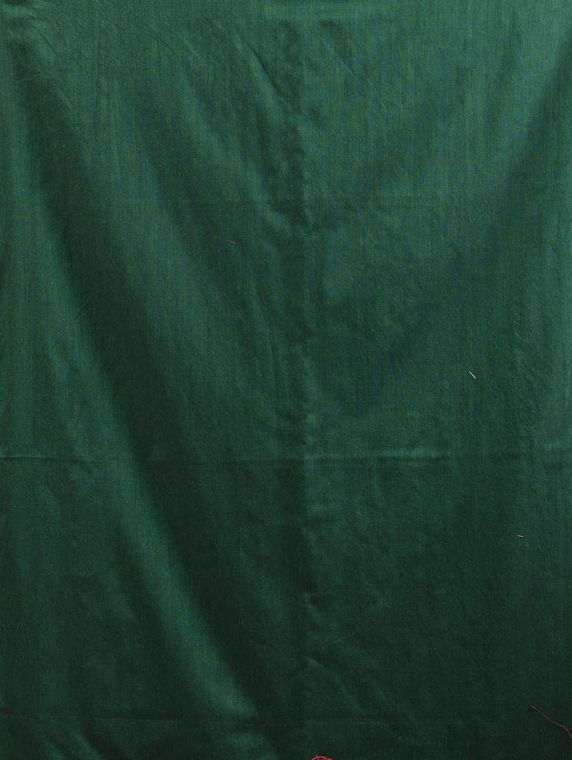 women solid handloom saree with blouse - 21908380 - Standard Image - 5
