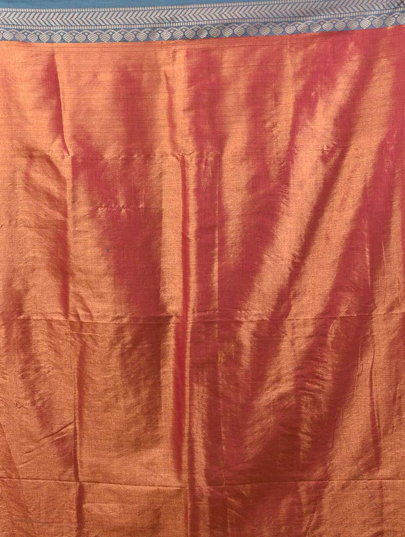 women solid with bordered saree with blouse - 21908393 -  Standard Image - 5