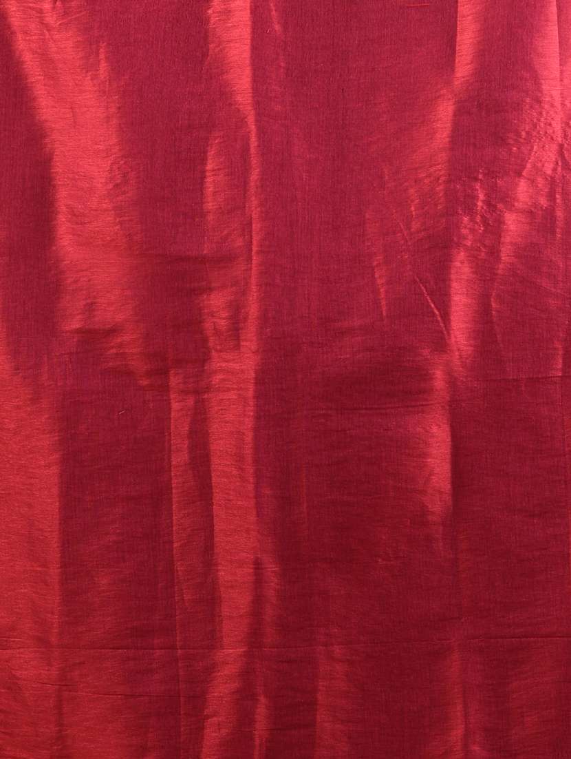 women solid with bordered saree with blouse - 21908406 - Standard Image - 5