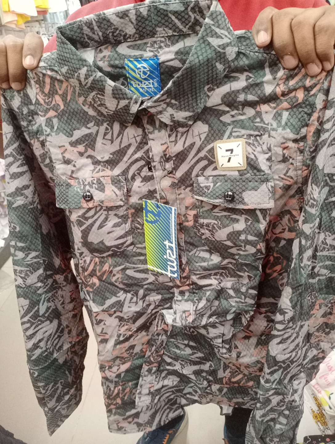 green knitted shirt - 21908567 -  Zoom Image - 0