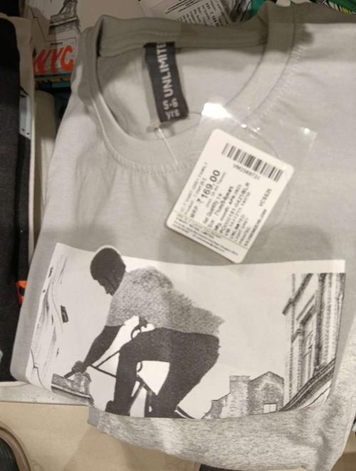 light grey cotton single jersey tshirt - 21908588 - Standard Image - 0