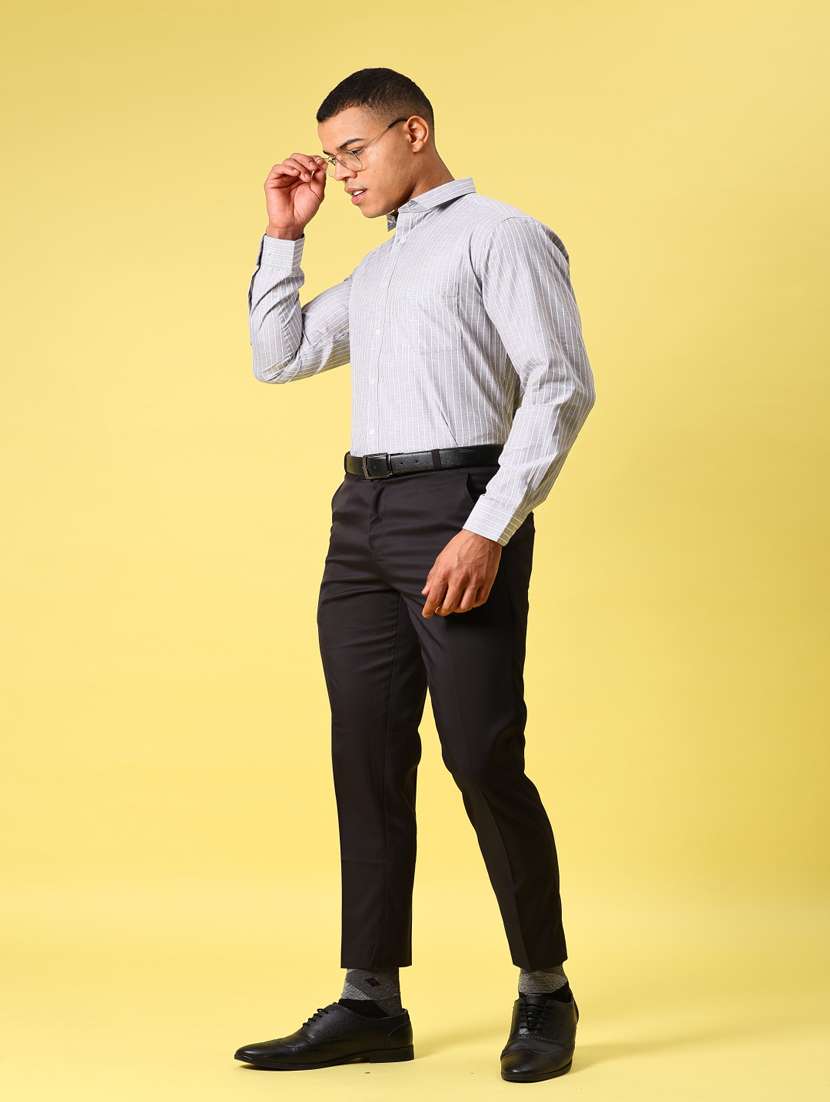 men striped long sleeve regular fit formal shirt - 21908732 -  Standard Image - 5