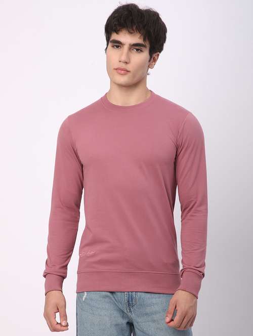 men solid long sleeve regular fit t-shirt - 21908789 -  Standard Image - 0