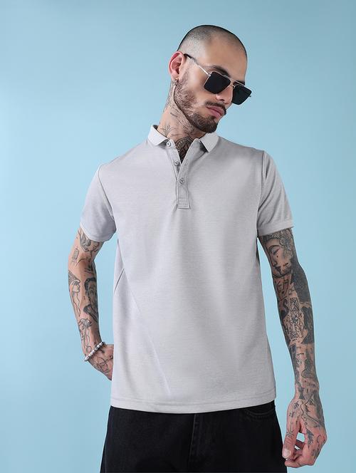 men solid short sleeve regualr fit polo t-shirt - 21908883 -  Standard Image - 0