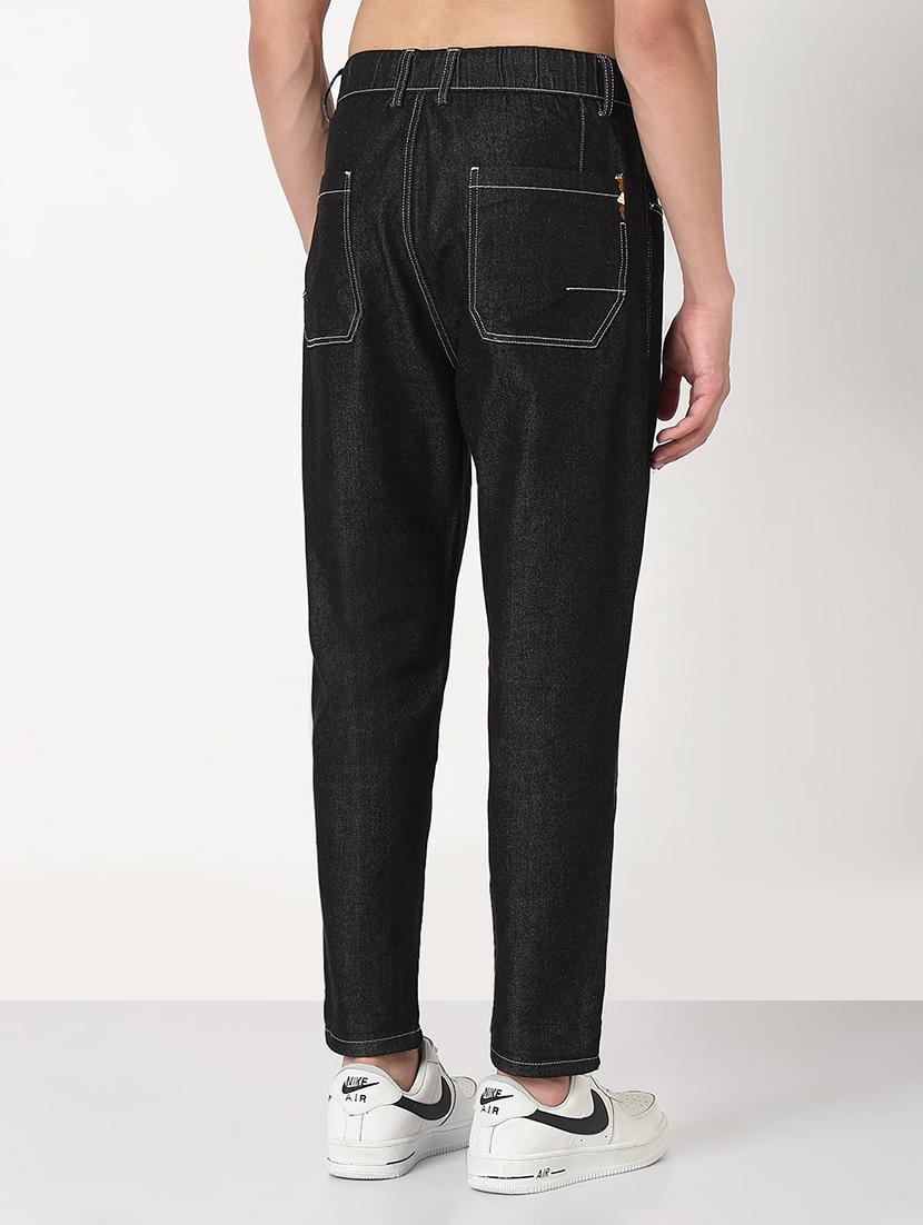 men solid mid rise straight fit jean - 21908968 - Standard Image - 3