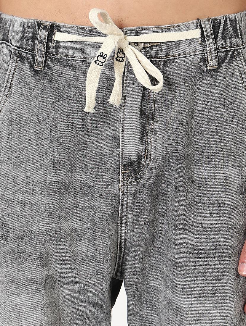 men solid mid rise straight fit jean - 21908969 - Standard Image - 5