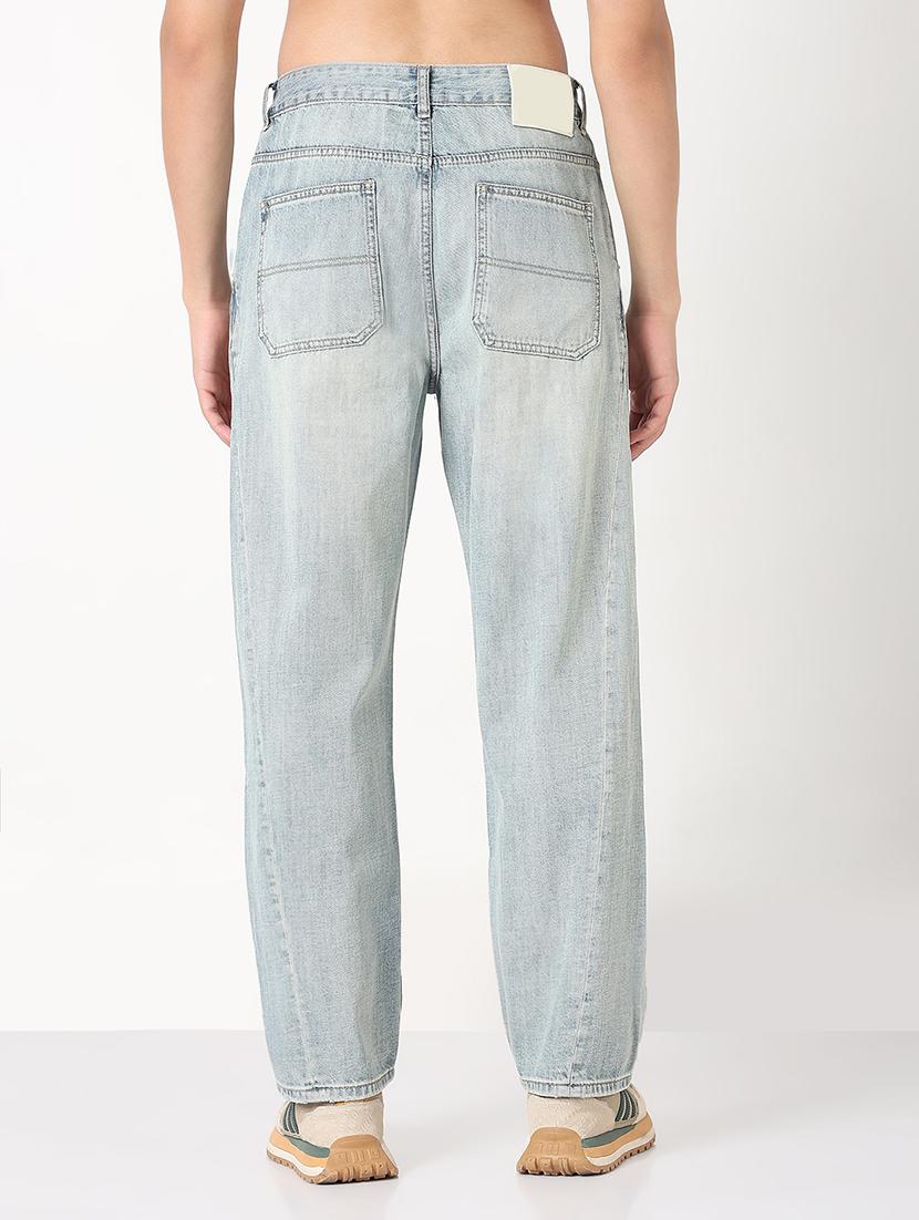 men solid mid rise straight fit jean - 21908973 - Standard Image - 3