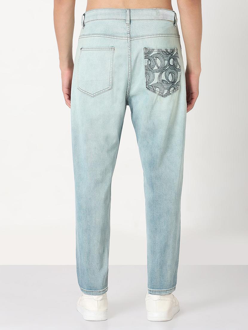 men solid mid rise relaxed fit jean - 21908983 - Standard Image - 3