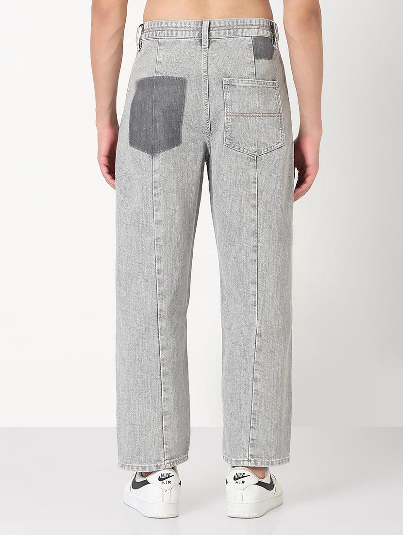 men solid mid rise straight fit jean - 21908985 - Standard Image - 3