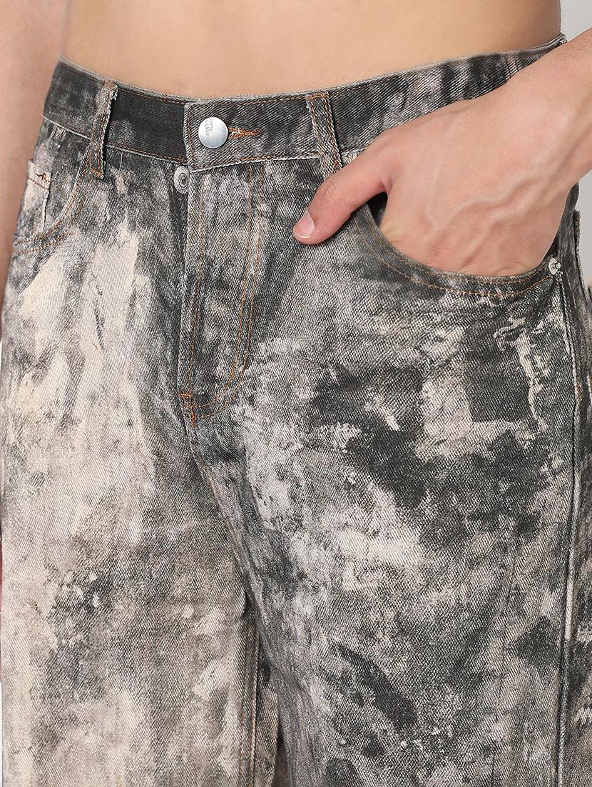 men washed mid rise straight fit jean - 21908990 - Standard Image - 5