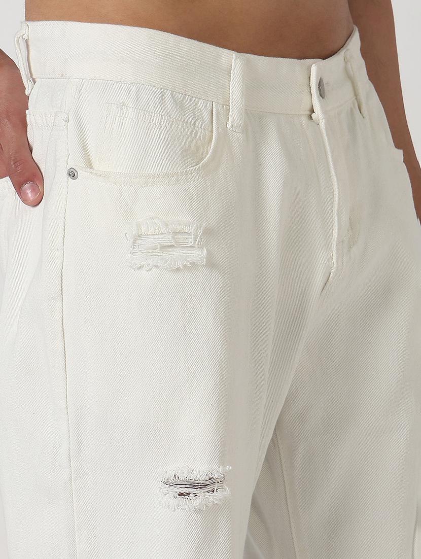 men distressed mid rise straight fit jean - 21908998 - Standard Image - 5
