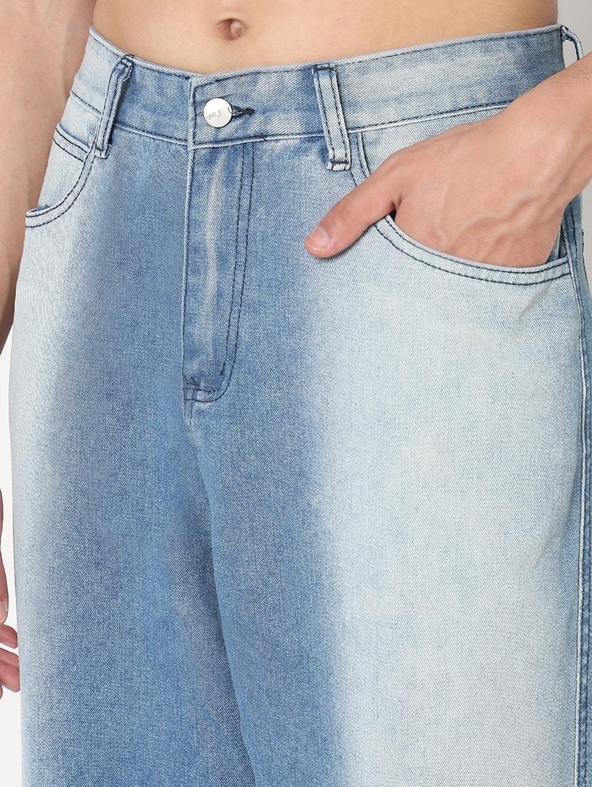 men washed mid rise baggy jean - 21909000 - Standard Image - 5