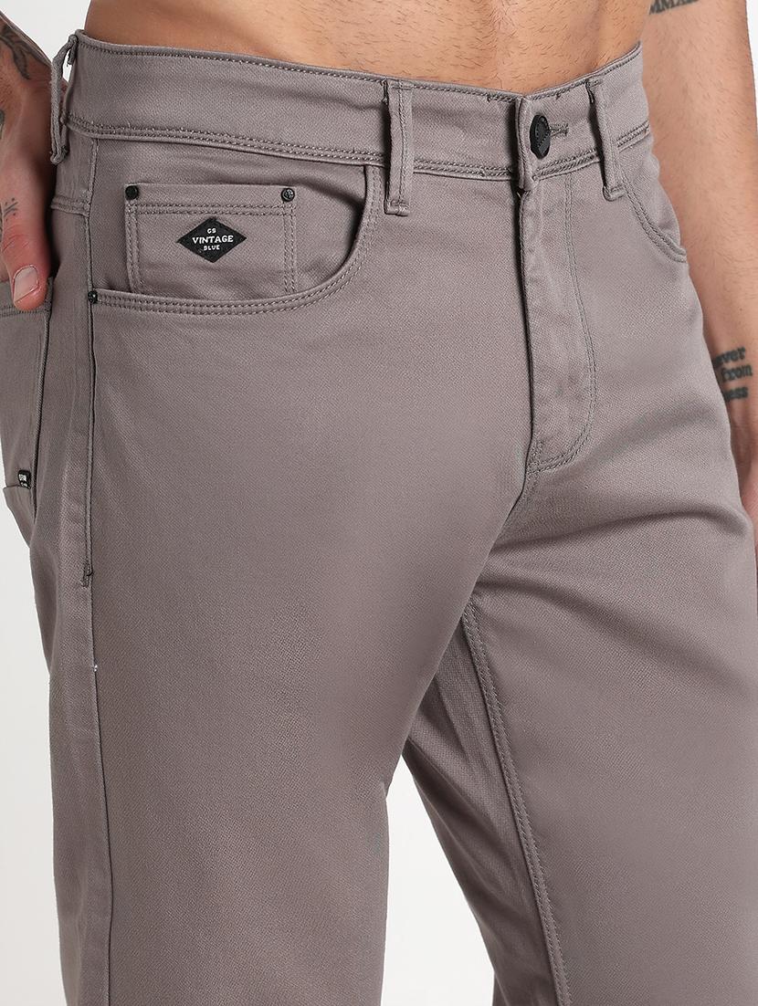 men solid mid rise straight fit jean - 21909008 - Standard Image - 5