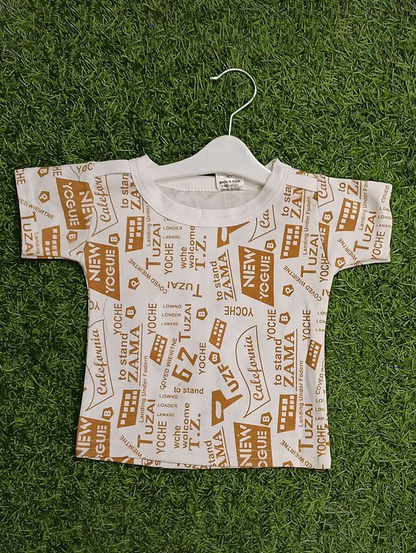 boys printed t-shirt & dungarees sets  - 21909301 -  Standard Image - 3