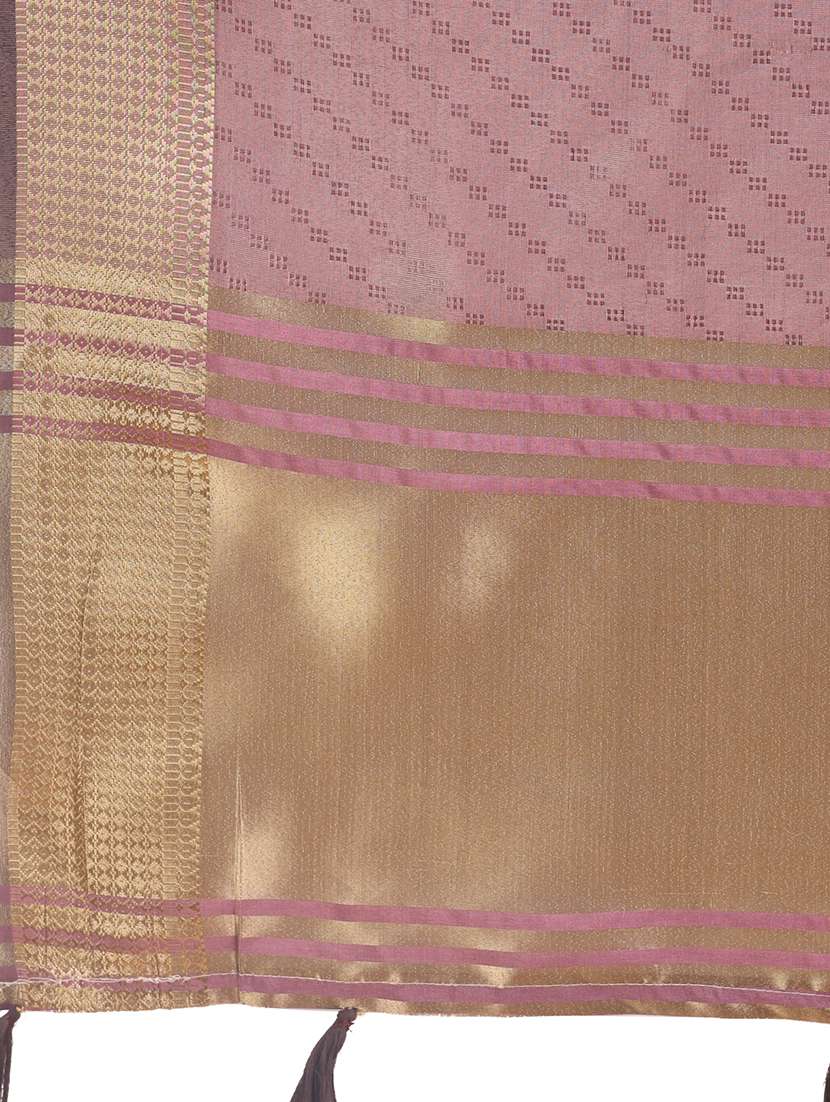 women self design bordered saree with blouse - 21909380 -  Standard Image - 5