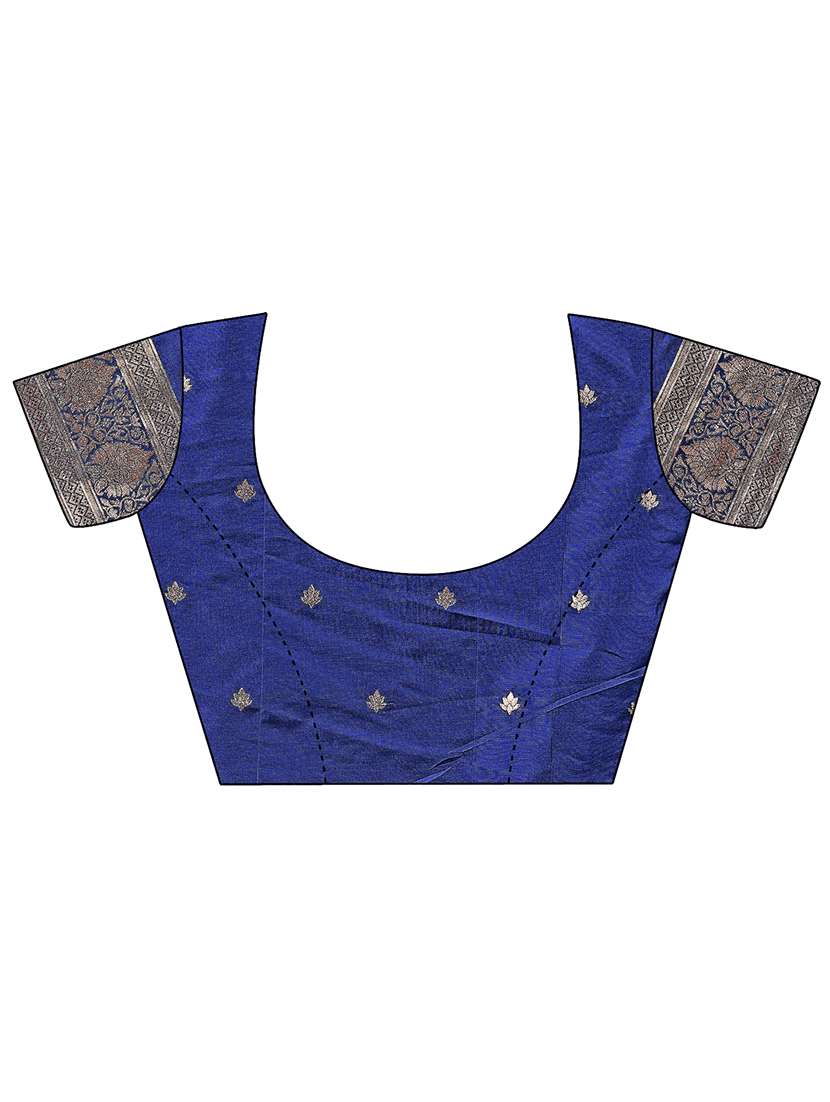 women self design banarasi saree with blouse - 21909414 - Standard Image - 5