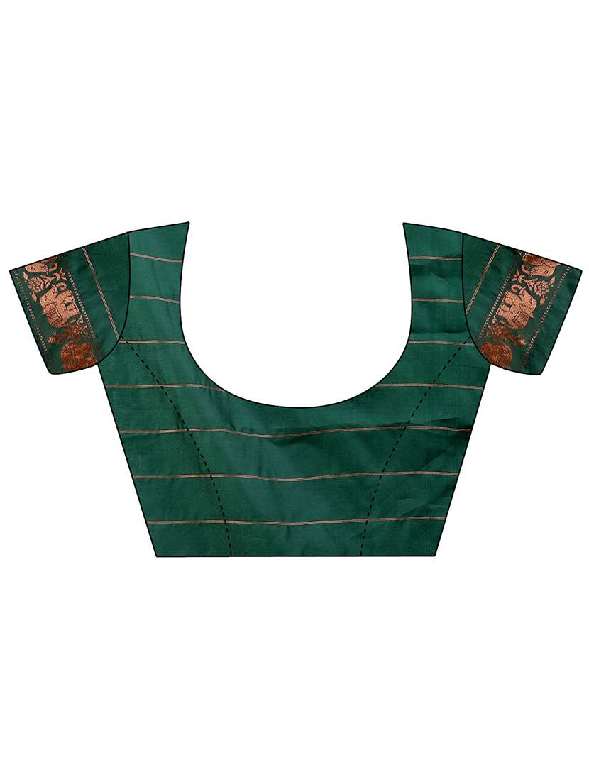 women self design paithani saree with blouse - 21909431 -  Standard Image - 5