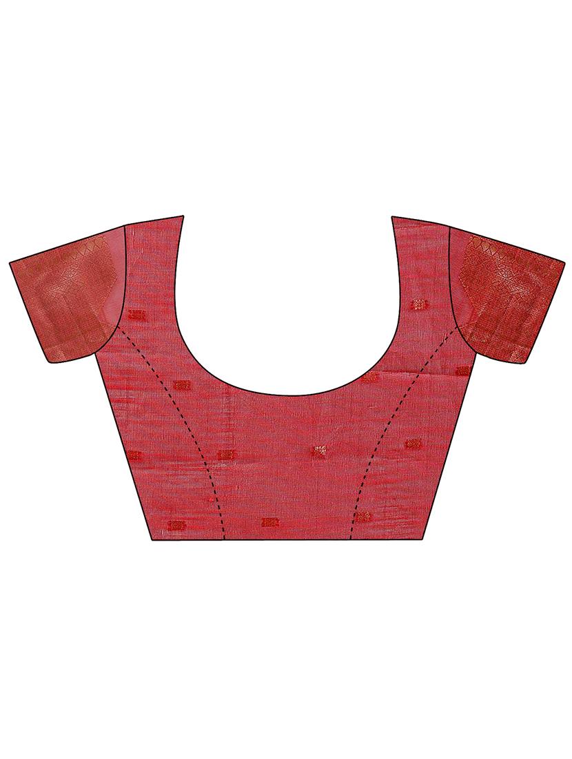 women self design banarasi saree with blouse - 21909467 - Standard Image - 5