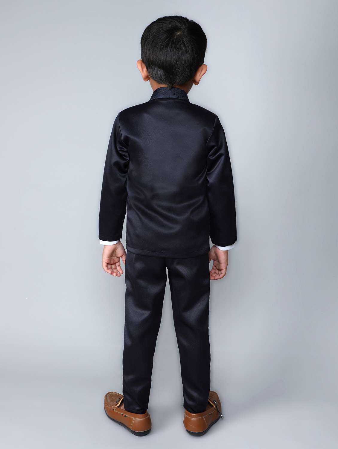 boys self design three piece suit set - 21909471 -  Standard Image - 3