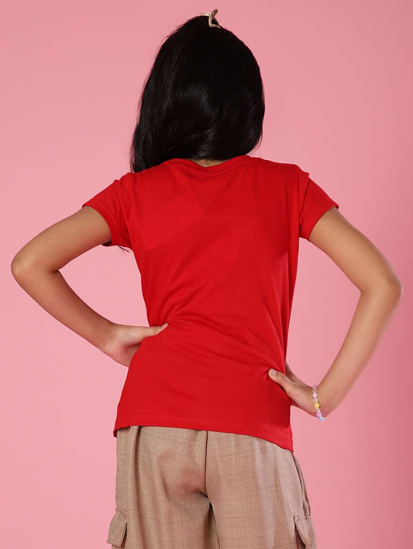 girls printed short sleeve tee - 21909841 -  Standard Image - 3