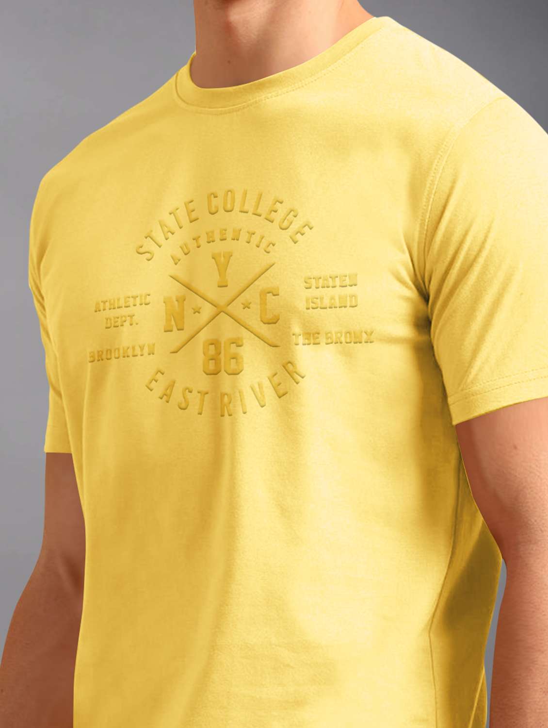 men printed short sleeves t-shirt - 21909970 - Standard Image - 3