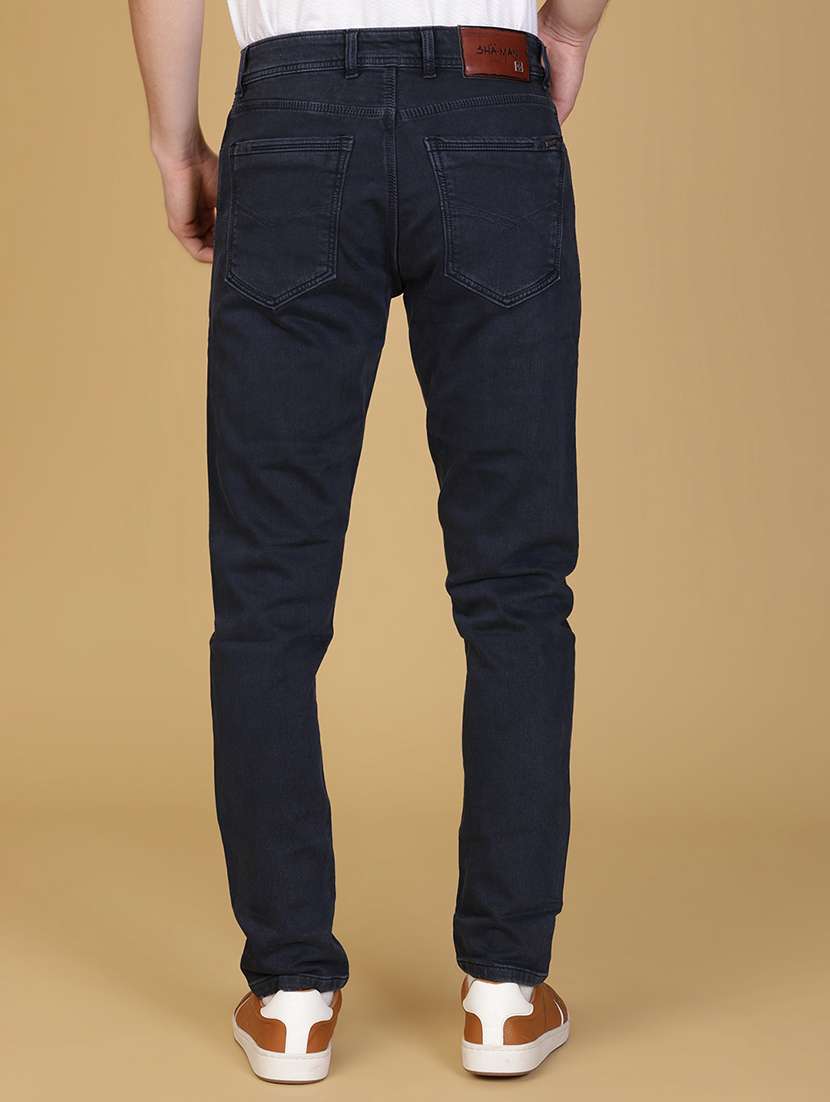 men solid mid rise slim fit jean - 21910458 -  Standard Image - 3