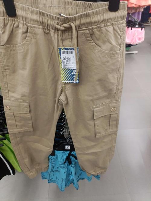 khaki twill trouser - 21910542 -  Standard Image - 0