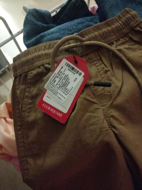 khaki tussar shorts & three fourth - 21910547 - Standard Image - 0