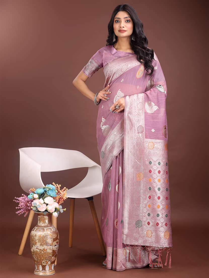 women self design bordered saree with blouse - 21911478 -  Zoom Image - 0