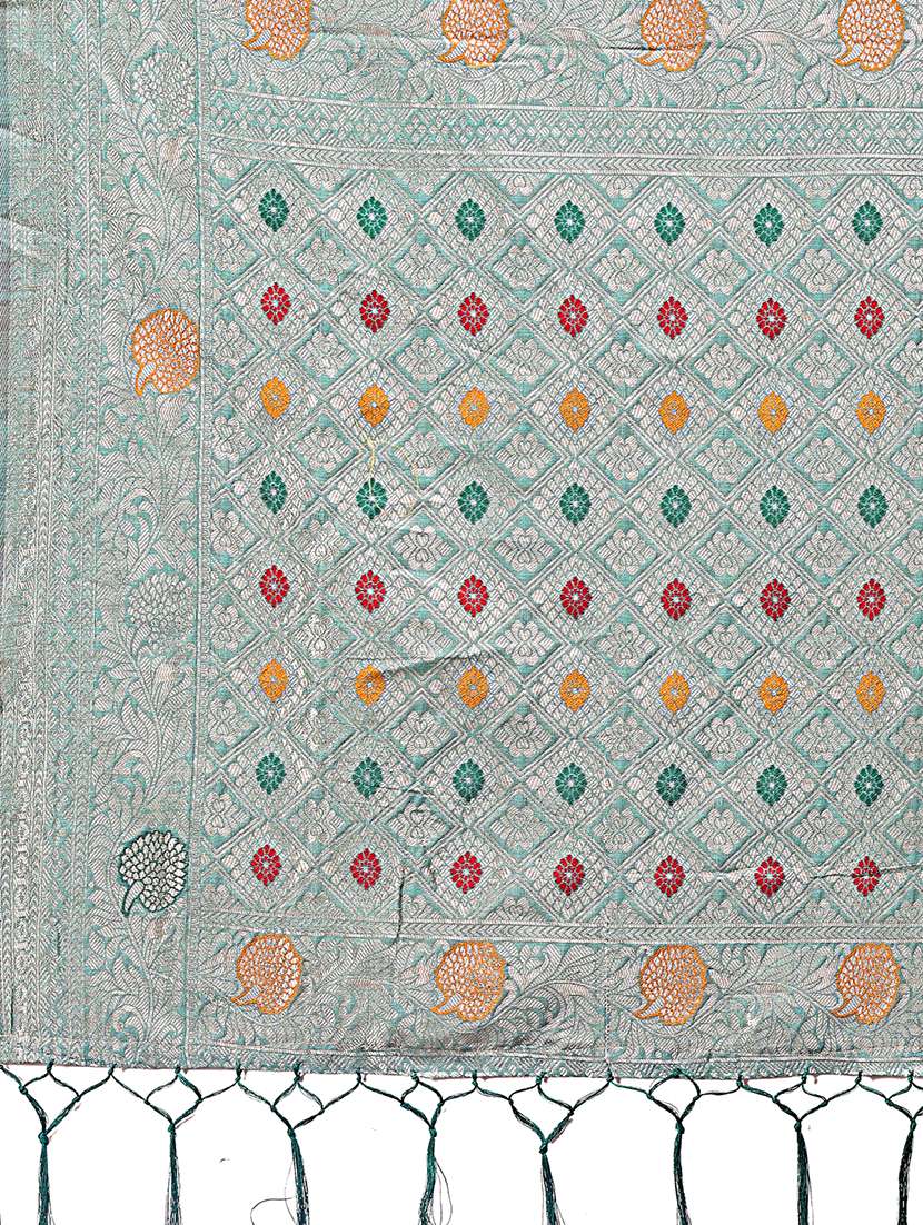 women self design bordered saree with blouse - 21911481 -  Standard Image - 5