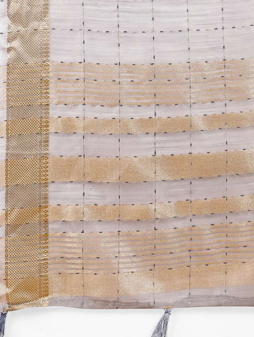 women self design bordered saree with blouse - 21911508 -  Standard Image - 5