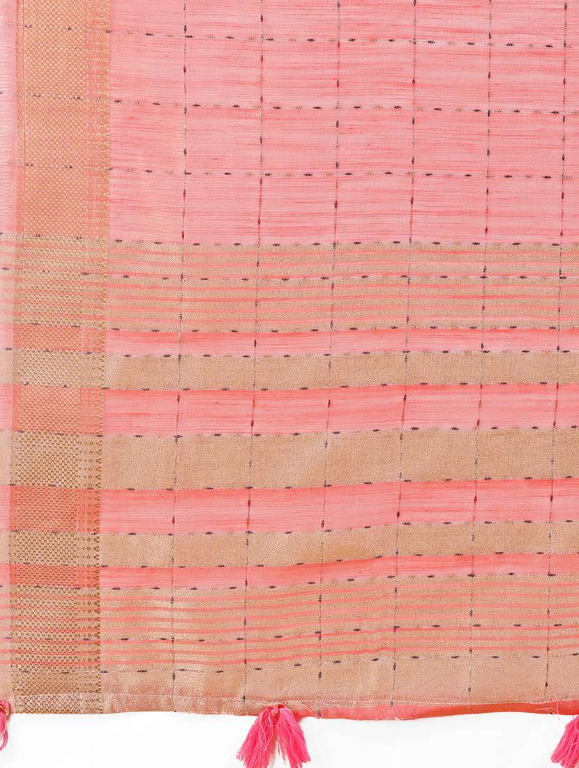 women self design bordered saree with blouse - 21911509 -  Standard Image - 5