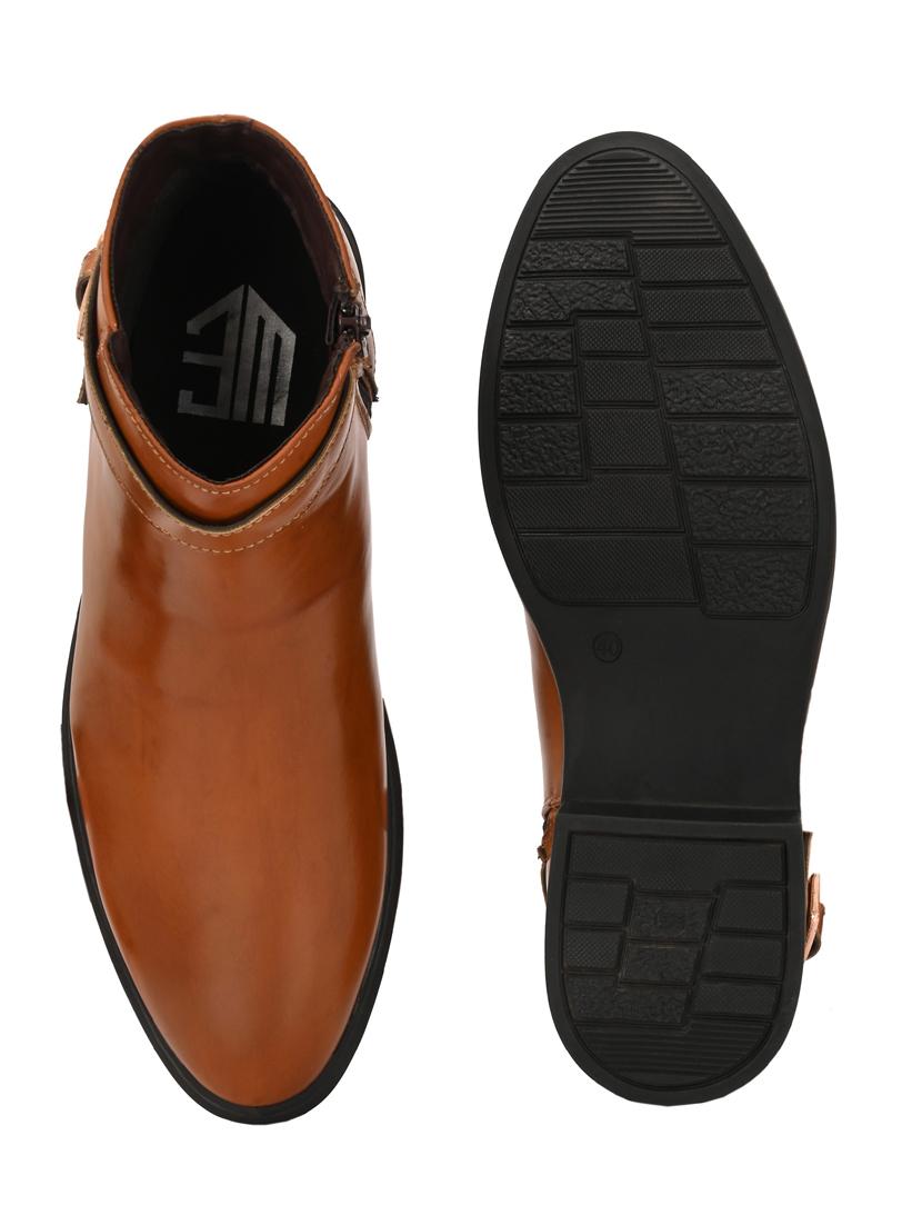 men tan high ankle boot - 21911723 - Standard Image - 5