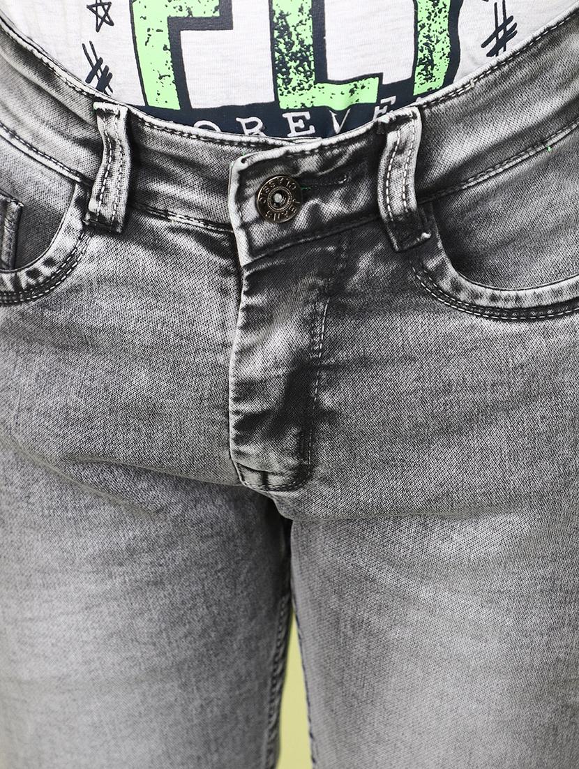 boys grey mid rise slim fit jean - 21913038 - Standard Image - 5