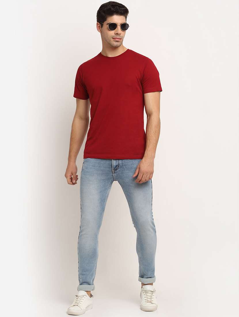 men mid rise full length denim jeans - 21913071 -  Standard Image - 3