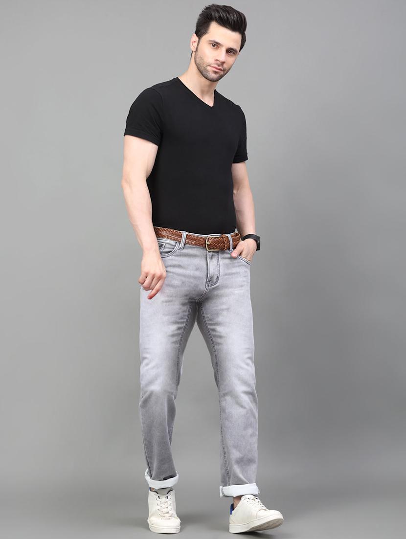 men mid rise full length slim fit denim jeans - 21913086 - Standard Image - 3