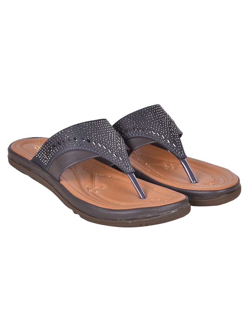 women embellished toe separator sandal - 21913190 -  Zoom Image - 0