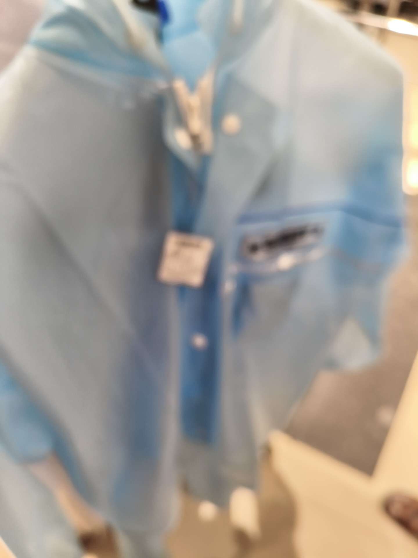 sky blue pu rainwear - 21913345 - Zoom Image - 0