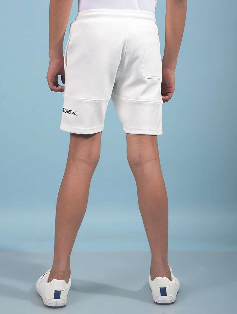 boys solid mid rise regular fit shorts  - 21913502 -  Standard Image - 3