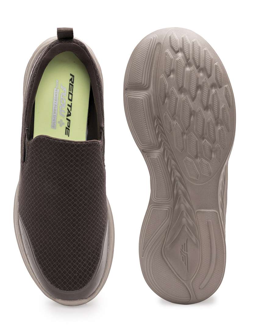 men brown slip on sport shoe - 21913682 -  Standard Image - 5