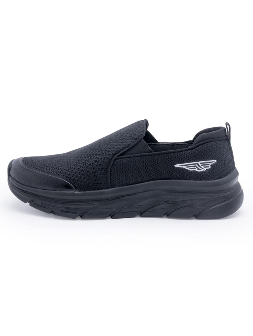 men black slip on sport shoe - 21913694 - Standard Image - 3
