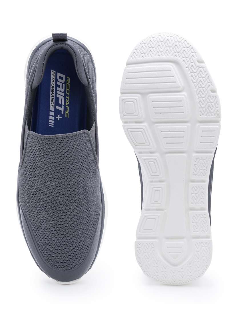 men grey slip on sport shoe - 21913696 -  Standard Image - 5