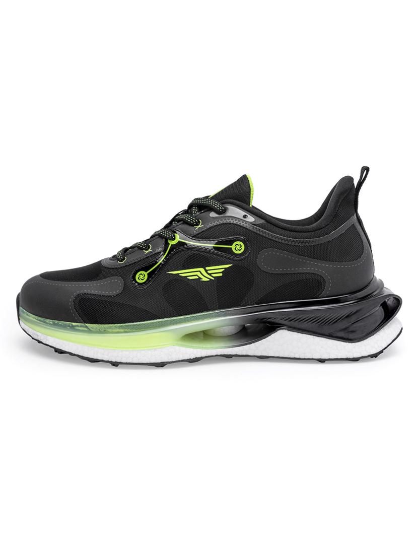 men black lace up sport shoe - 21913754 - Standard Image - 3